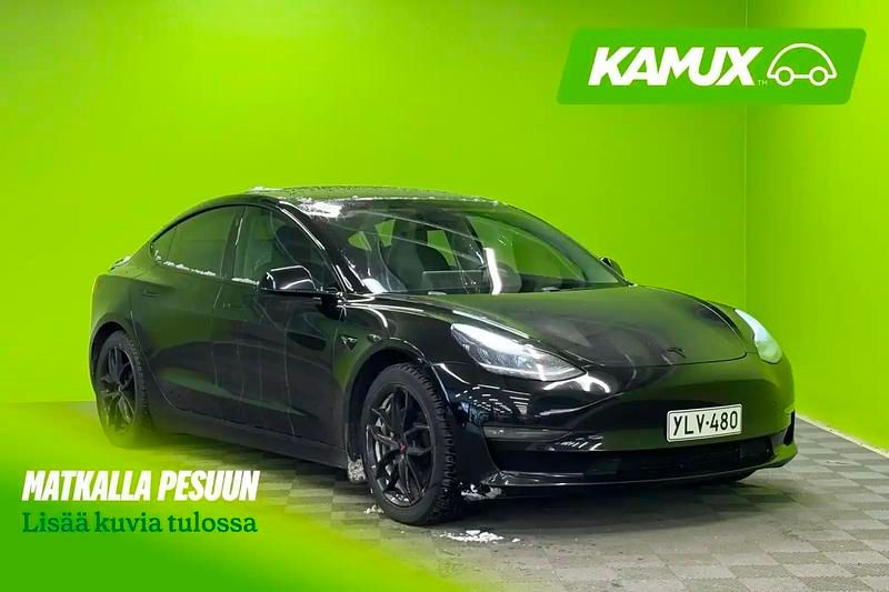 Käytetty Tesla Model 3 324 kW (441 HP) 2019 Musta Sedan