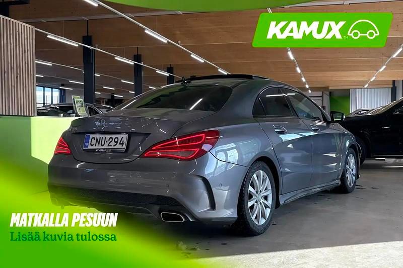 Käytetty Mercedes CLA200 Business 156 HP (114 kW) 2016 Hopea / harmaa Coupe - kaksiovinen