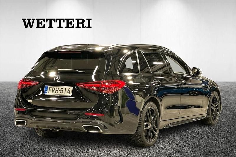 Käytetty Mercedes C300e Business 204 HP (150 kW) 2023 Musta Farmari
