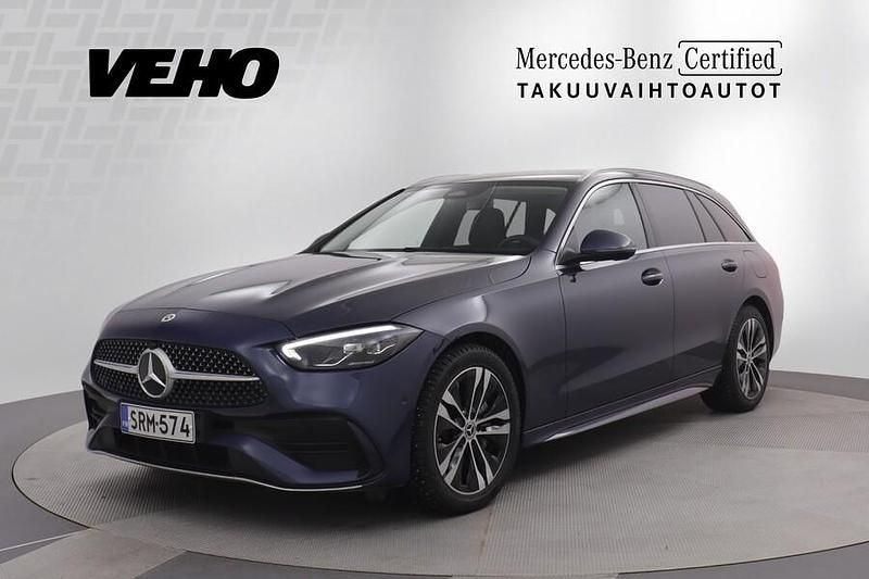 Sininen Käytetty 2025 Mercedes C300e Business Farmari | 51 400 € (Perustarjous) - Kuva 1/4