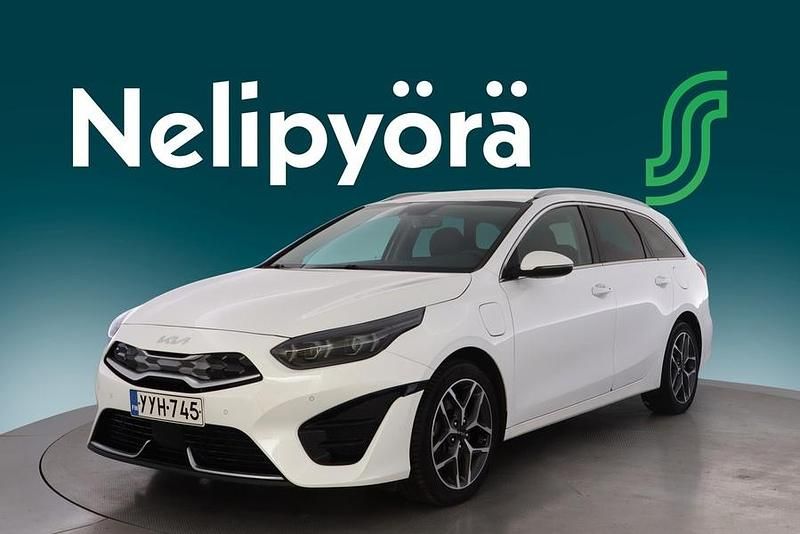 Valkoinen Käytetty 2022 Kia Ceed Sportswagon Premium Farmari | 23 900 € (Kallis) - Kuva 1/3