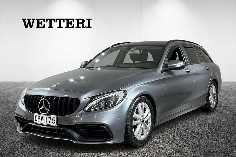Käytetty Mercedes C220 Business 170 HP (125 kW) 2017 Harmaa Farmari