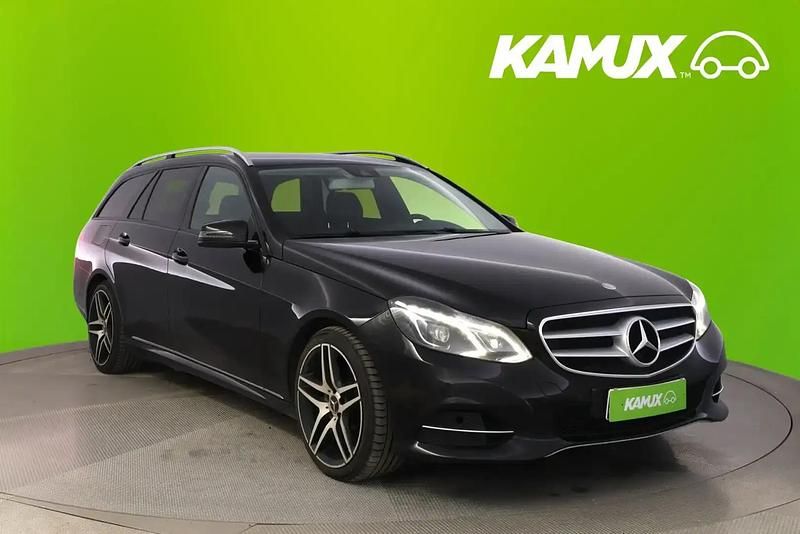 Musta Käytetty 2015 Mercedes E220 Business Farmari | 14 390 € (Perustarjous) - Kuva 1/4