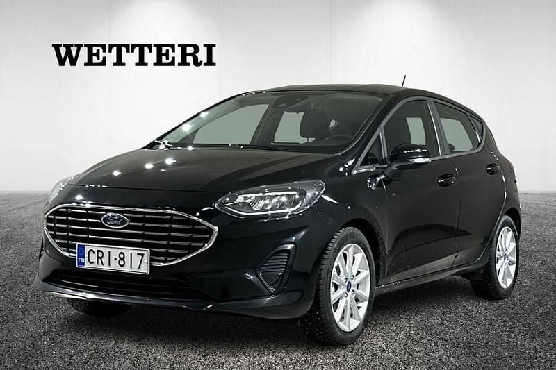 Käytetty Ford Fiesta Titanium 125 HP (91 kW) 2023 Musta Viistoperä