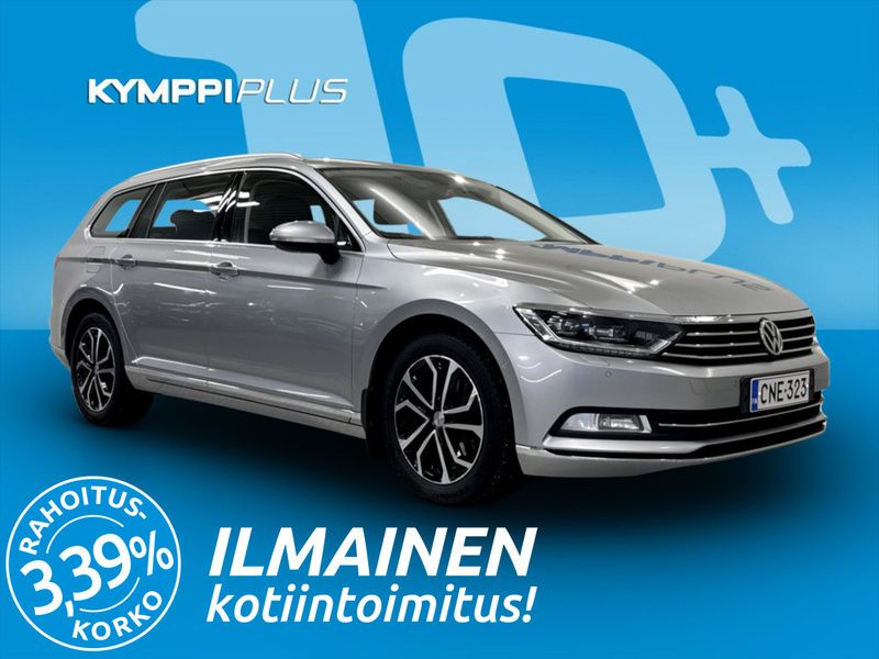 Sininen Käytetty 2019 VW Passat Highline Farmari | 14 970 € (Perustarjous) - Kuva 1/2