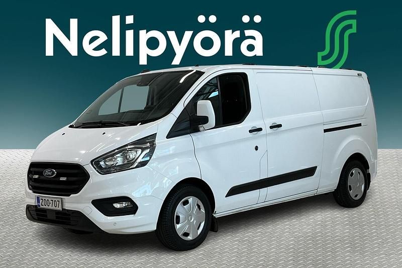 Valkoinen Käytetty 2022 Ford Transit Custom Trend Van | 23 550 € (Hieman kallis) - Kuva 1/3