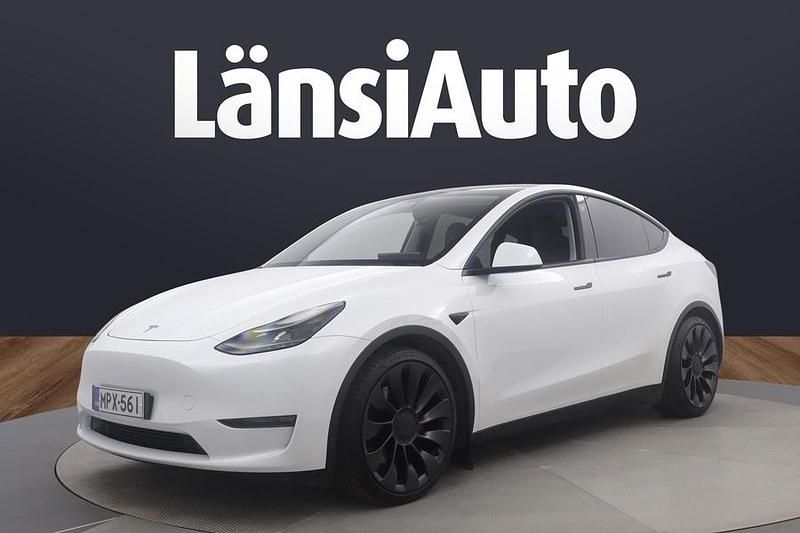 Käytetty 2022 Tesla Model Y Performance Katumaasturi | 36 690 € (Hyvä tarjous) - Kuva 1/2