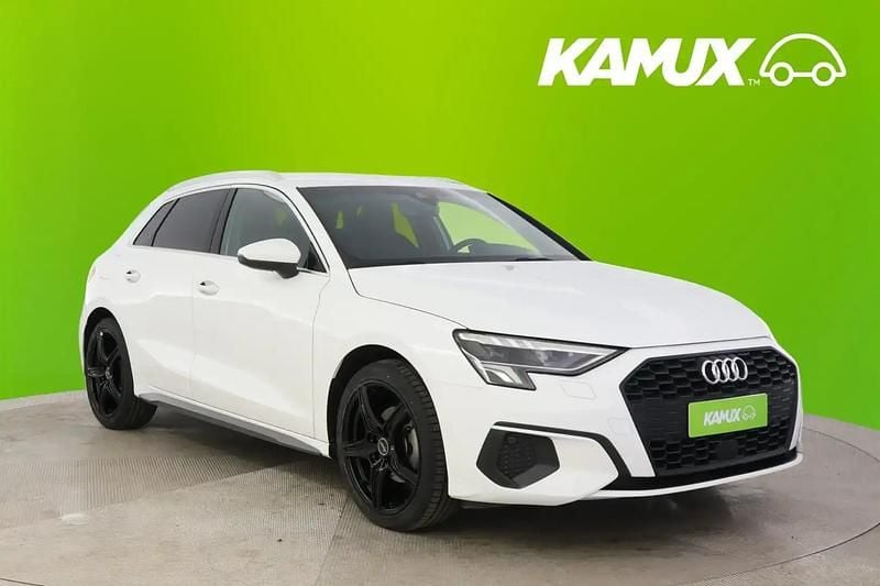 Valkoinen Käytetty 2023 Audi A3 Business Sedan | 20 890 € (Hyvä tarjous) - Kuva 1/4