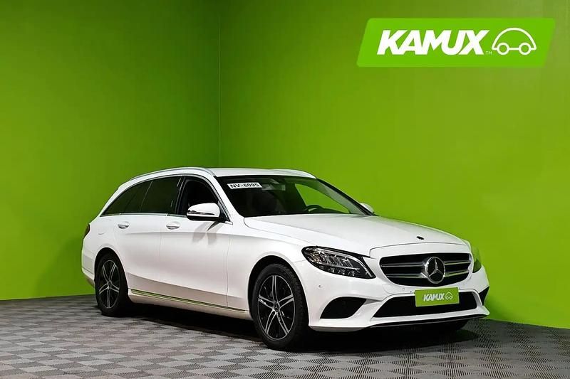 Valkoinen Käytetty 2020 Mercedes C200 Avantgarde Farmari | 23 880 € (Perustarjous) - Kuva 1/4