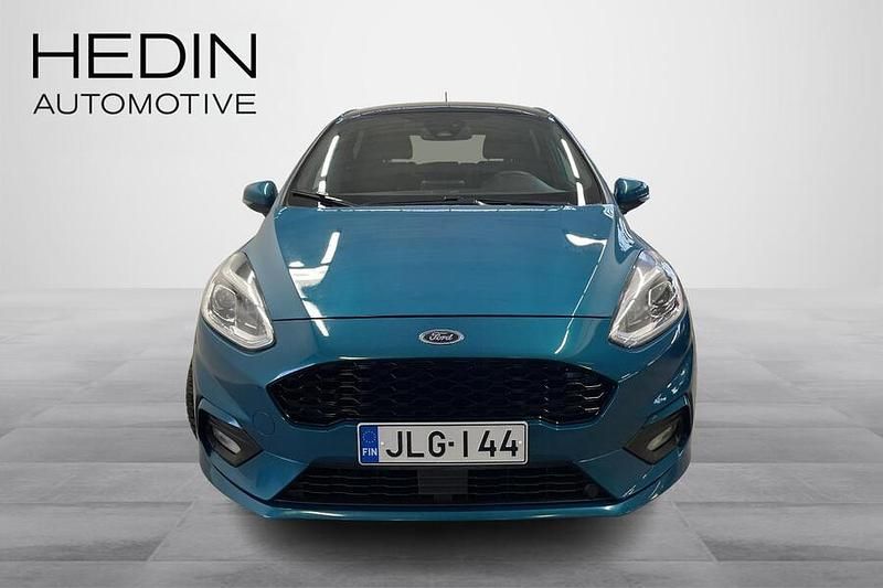 Käytetty Ford Fiesta ST-Line 99 HP (72 kW) 2019 Sininen Viistoperä