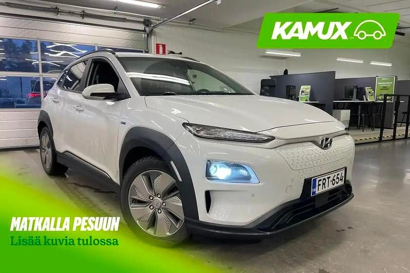 Valkoinen Käytetty 2020 Hyundai Kona Premium Katumaasturi | 21 490 € (Hieman kallis) - Kuva 1/4
