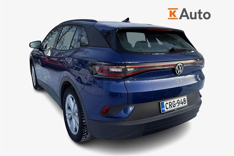 Käytetty VW ID.4 Pro 127 kW (174 HP) 2022 Sininen Katumaasturi