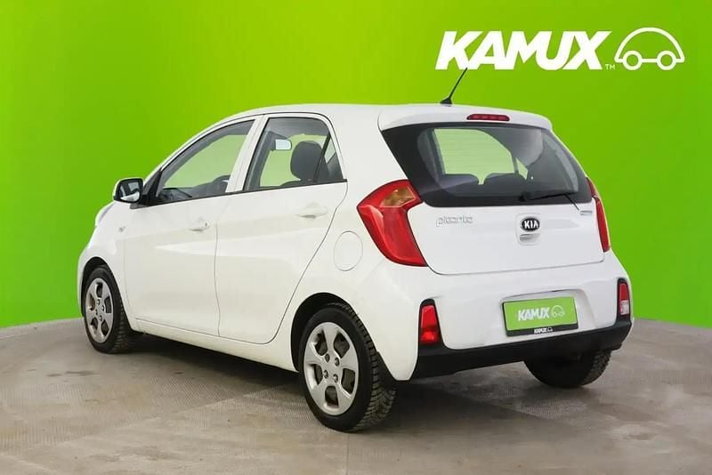 Käytetty Kia Picanto LX 65 HP (47 kW) 2016 Valkoinen Viistoperä