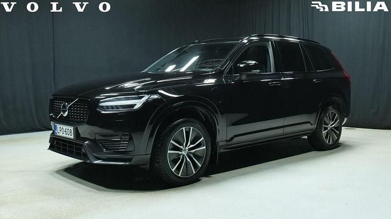 Musta Käytetty 2021 Volvo XC90 R-Design Katumaasturi | 42 800 € (Hyvä tarjous) - Kuva 1/3