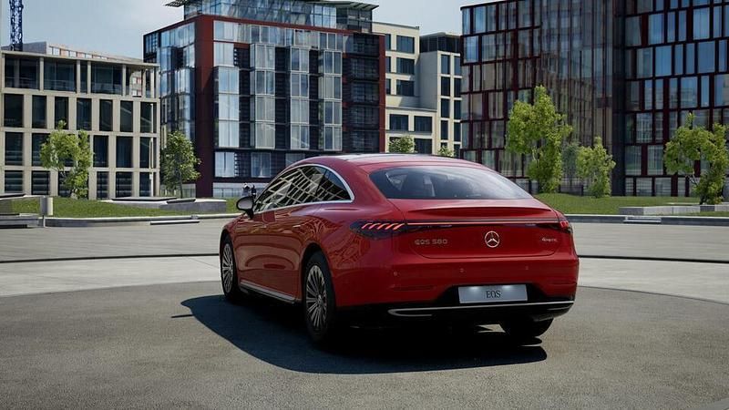 Käytetty Mercedes EQS580 Premium 385 kW (524 HP) 2022 Punainen Sedan