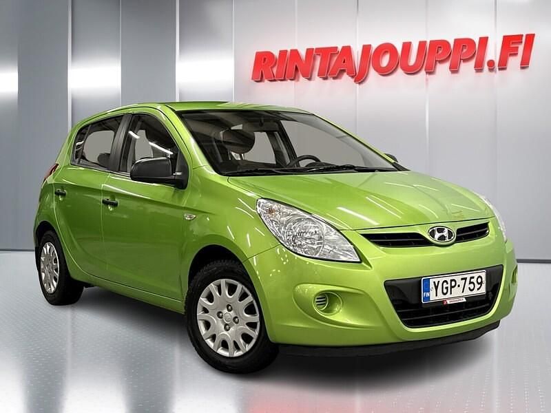 Vihreä Käytetty 2011 Hyundai i20 Classic Viistoperä | 5 870 € (Kallis) - Kuva 1/4