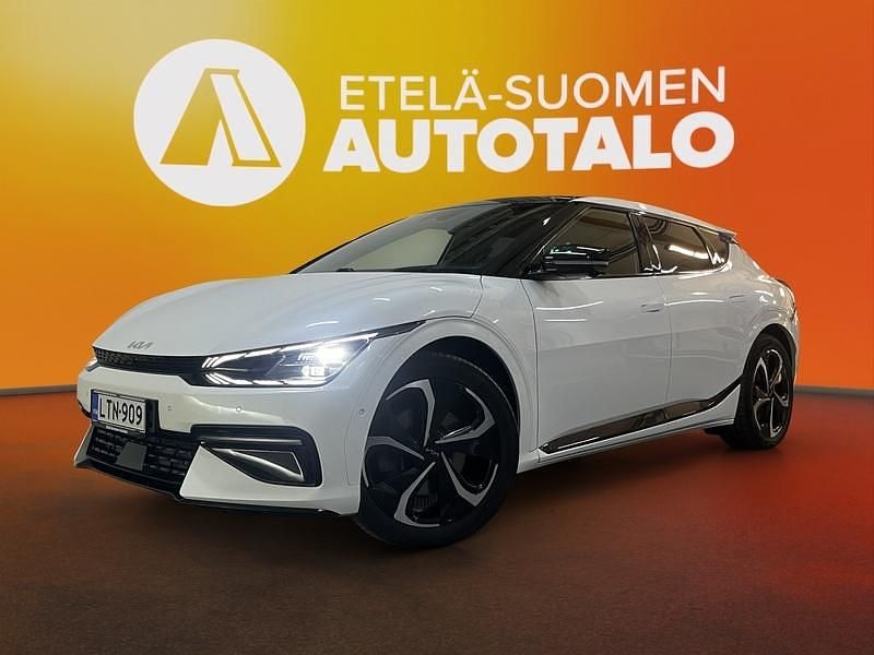 Käytetty Kia EV6 GT-Line 239 kW (325 HP) 2023 Valkoinen Katumaasturi
