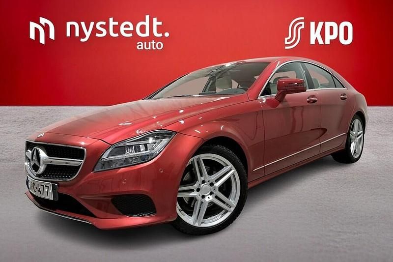 Punainen Käytetty 2017 Mercedes CLS250 Coupe - kaksiovinen | 24 950 € - Kuva 1/3