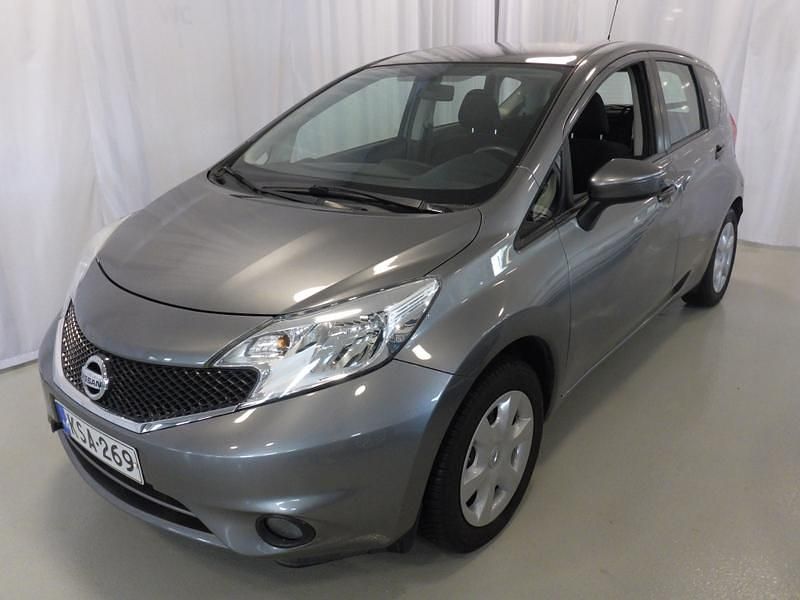 Käytetty Nissan Note Visia 80 HP (58 kW) 2016 Harmaa Tila-auto