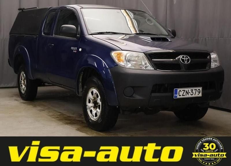 Käytetty Toyota HiLux 120 HP (88 kW) 2007 Sininen Nouto