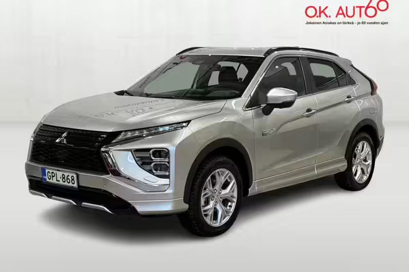 Harmaa Käytetty 2024 Mitsubishi Eclipse Cross Intense Katumaasturi | 34 790 € (Kallis) - Kuva 1/4
