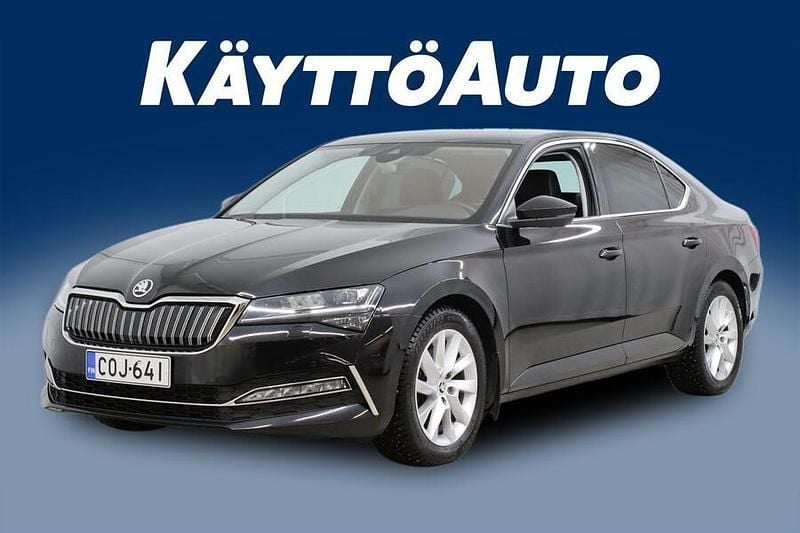 Musta Käytetty 2020 Skoda Superb Style Sedan | 19 490 € (Perustarjous) - Kuva 1/4