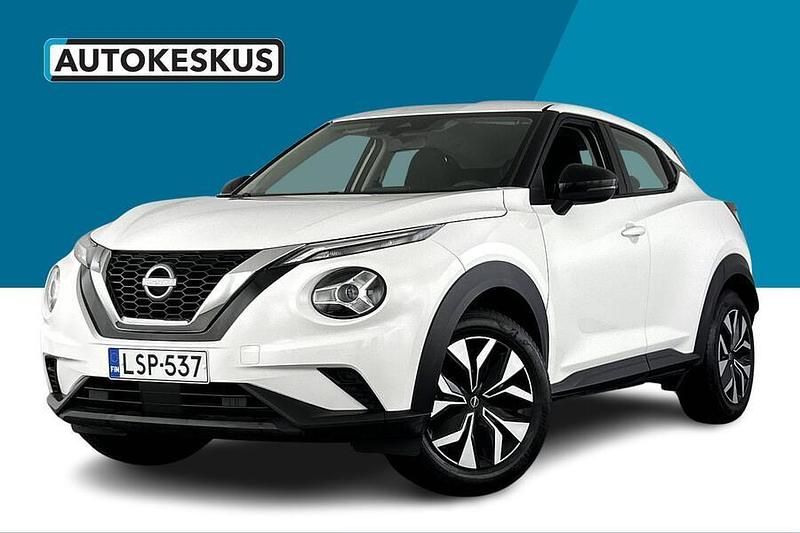 Valkoinen Käytetty 2024 Nissan Juke Acenta Katumaasturi | 22 590 € (Perustarjous) - Kuva 1/4