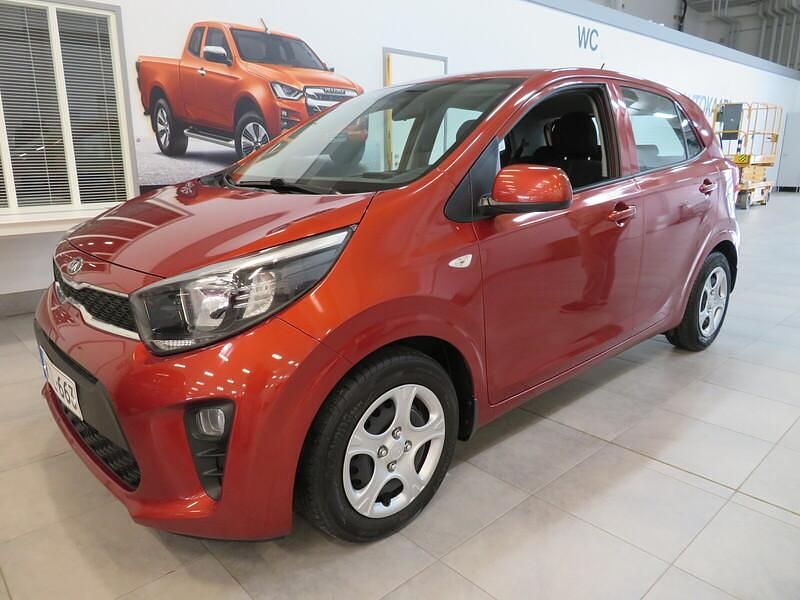 Oranssi Käytetty 2018 Kia Picanto LX Viistoperä | 8 250 € (Perustarjous) - Kuva 1/4
