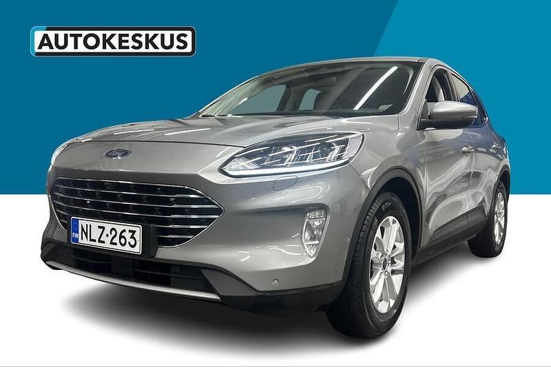 Harmaa Käytetty 2021 Ford Kuga Titanium Katumaasturi | 17 790 € (Perustarjous) - Kuva 1/3