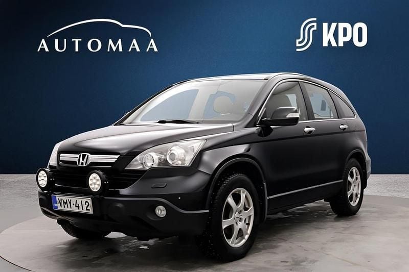 Musta Käytetty 2008 Honda CR-V Executive Katumaasturi | 8 990 € (Hyvä tarjous) - Kuva 1/3