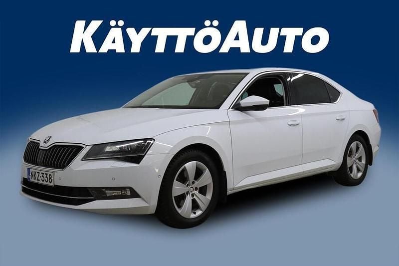 Valkoinen Käytetty 2017 Skoda Superb Style Sedan | 13 290 € (Perustarjous) - Kuva 1/4