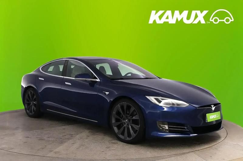 Sininen Käytetty 2019 Tesla Model S Viistoperä | 36 890 € - Kuva 1/4