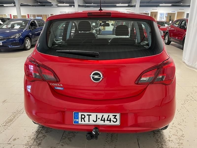 Käytetty Opel Corsa Excite 90 HP (66 kW) 2018 Punainen Viistoperä