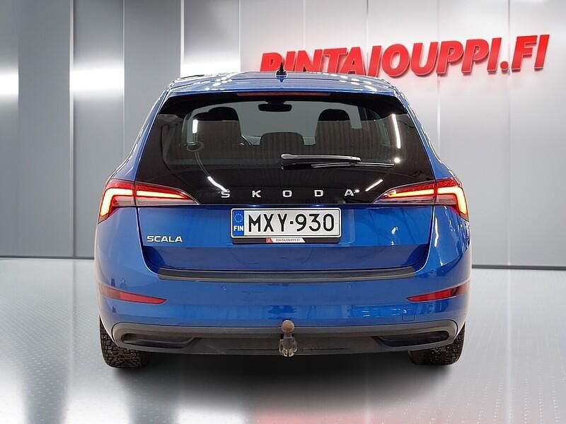 Käytetty Skoda Scala Ambition 150 HP (110 kW) 2020 Sininen Viistoperä