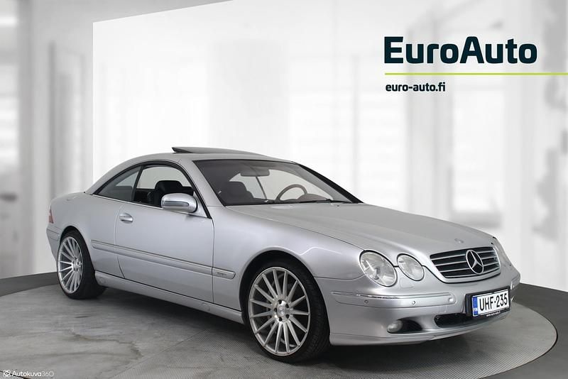 Käytetty Mercedes CL500 AMG 306 HP (225 kW) 2001 Harmaa Coupe - kaksiovinen