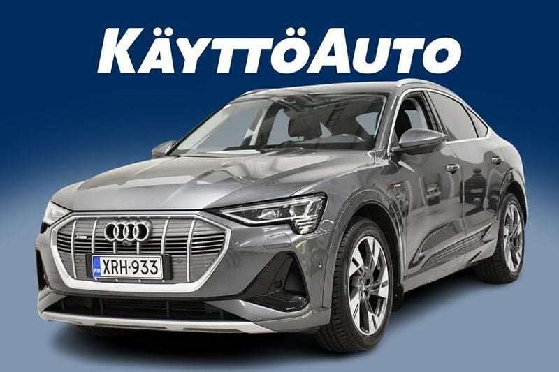 Musta Käytetty 2020 Audi e-tron Sportback Advanced Katumaasturi | 42 900 € - Kuva 1/4