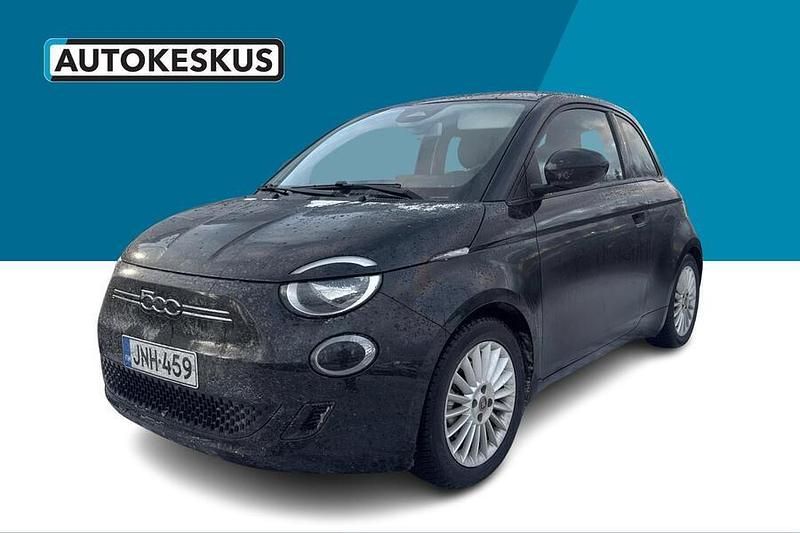 Musta Käytetty 2022 Fiat 500e Icon Viistoperä | 16 700 € (Hyvä tarjous) - Kuva 1/2