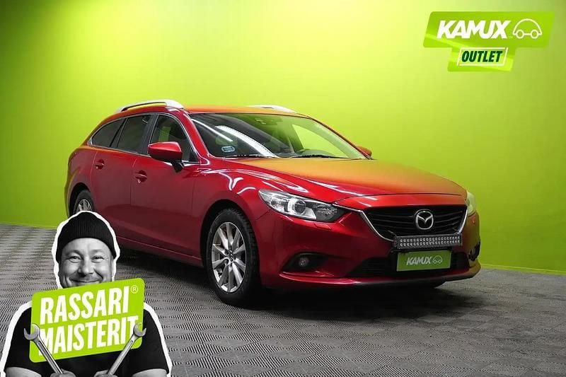 Punainen Käytetty 2014 Mazda 6 Inclusive Farmari | 5 500 € (Supertarjous) - Kuva 1/4