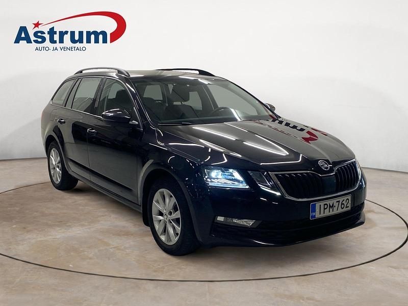 Musta Käytetty 2019 Skoda Octavia Business Line Farmari | 16 990 € (Perustarjous) - Kuva 1/4