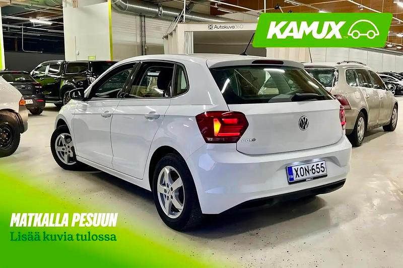 Käytetty VW Polo Comfortline 95 HP (69 kW) 2018 Valkoinen Viistoperä