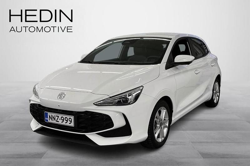 Valkoinen Käytetty 2024 MG MG3 Luxury Viistoperä | 16 990 € (Perustarjous) - Kuva 1/4