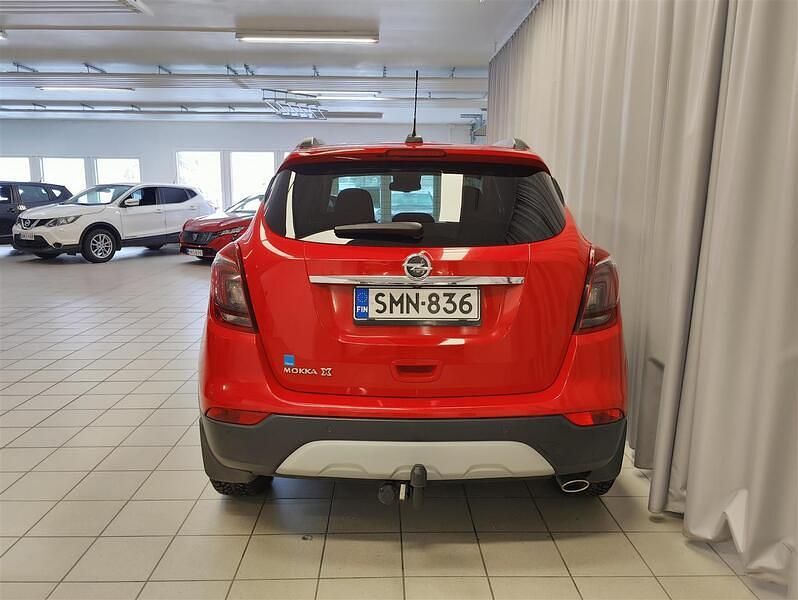 Käytetty Opel Mokka X Enjoy 140 HP (102 kW) 2018 Punainen Katumaasturi
