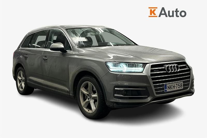 Harmaa Käytetty 2016 Audi Q7 Business Katumaasturi | 34 900 € (Hyvä tarjous) - Kuva 1/4