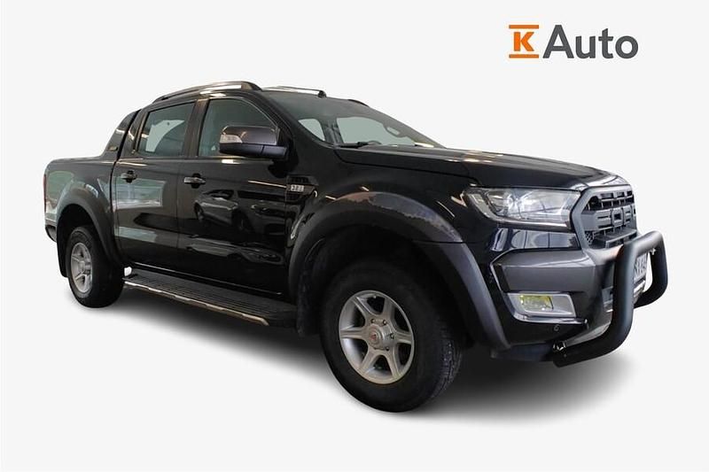 Käytetty Ford Ranger Wildtrack 200 HP (147 kW) 2018 Musta Nouto