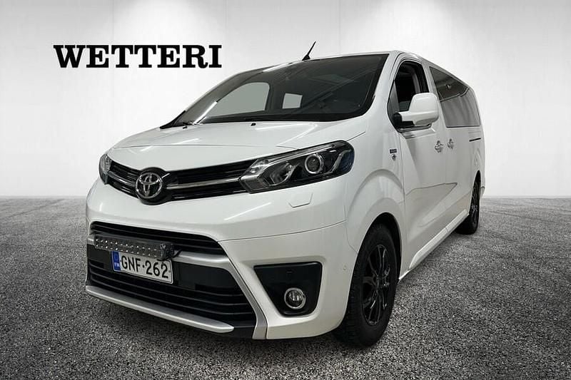 Käytetty Toyota Proace Verso 177 HP (130 kW) 2018 Valkoinen Tila-auto