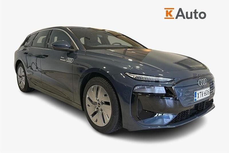 Sininen Uusi 2025 Audi A6 e-tron S-Line Farmari | 82 900 € (Perustarjous) - Kuva 1/4