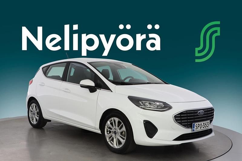 Käytetty Ford Fiesta Titanium 125 HP (91 kW) 2023 Frozen white Viistoperä