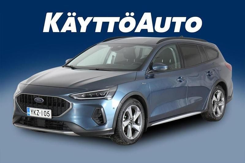 Sininen Käytetty 2022 Ford Focus Active Farmari | 21 400 € (Hieman kallis) - Kuva 1/1