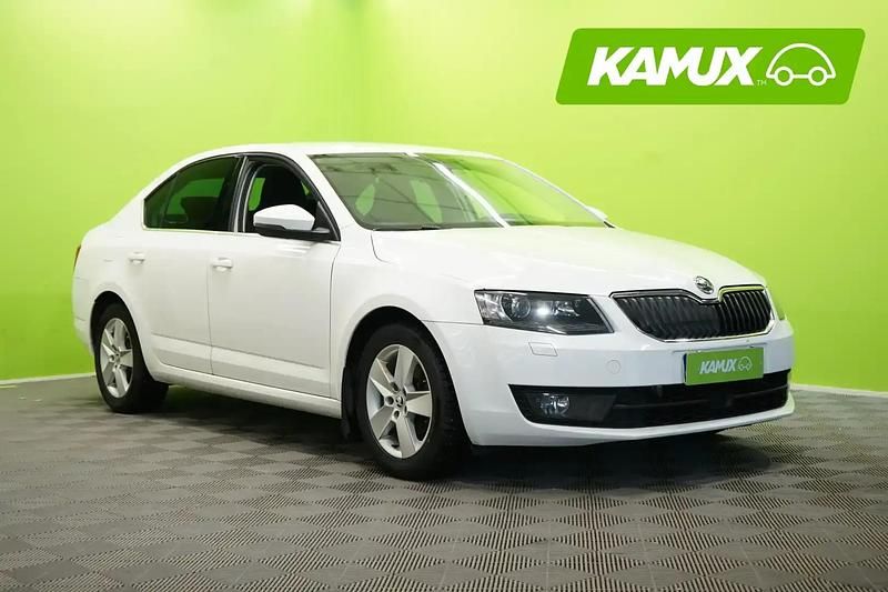 Valkoinen Käytetty 2014 Skoda Octavia Elegance Sedan | 7 980 € (Perustarjous) - Kuva 1/4