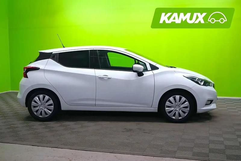 Käytetty Nissan Micra Acenta 90 HP (66 kW) 2017 Valkoinen Viistoperä